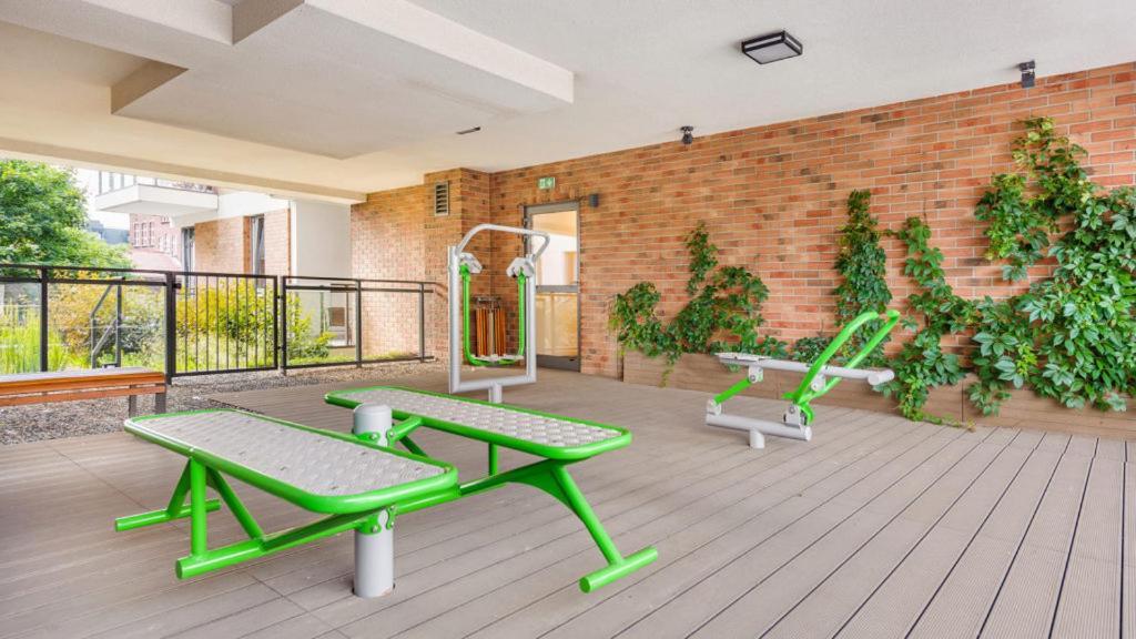 Uroczy Apartament Dlugie Ogrody 48 กดัญสก์ ภายนอก รูปภาพ